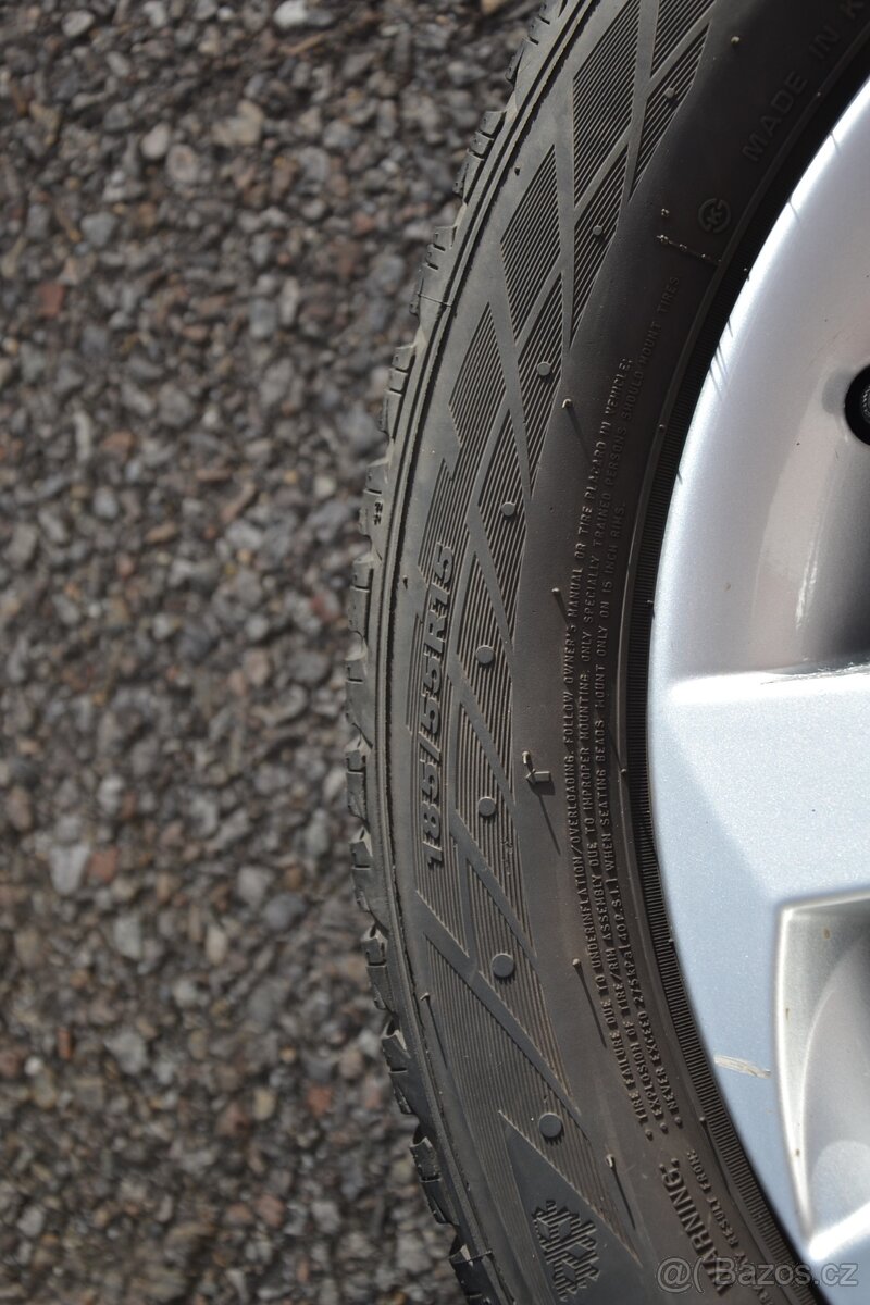 Zimní ORIG.Alu R15,Š.Citigo/Seat Mii,VW UP+185/55 - 8