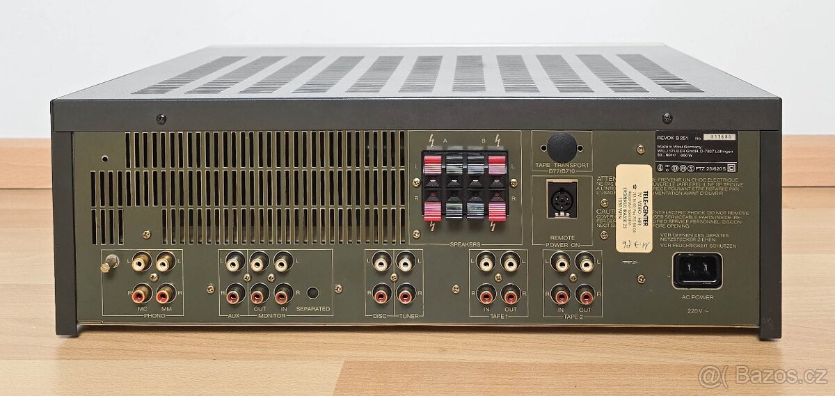 ReVox zostava ( Zosilnovac + Fm tuner + DO ) - 8