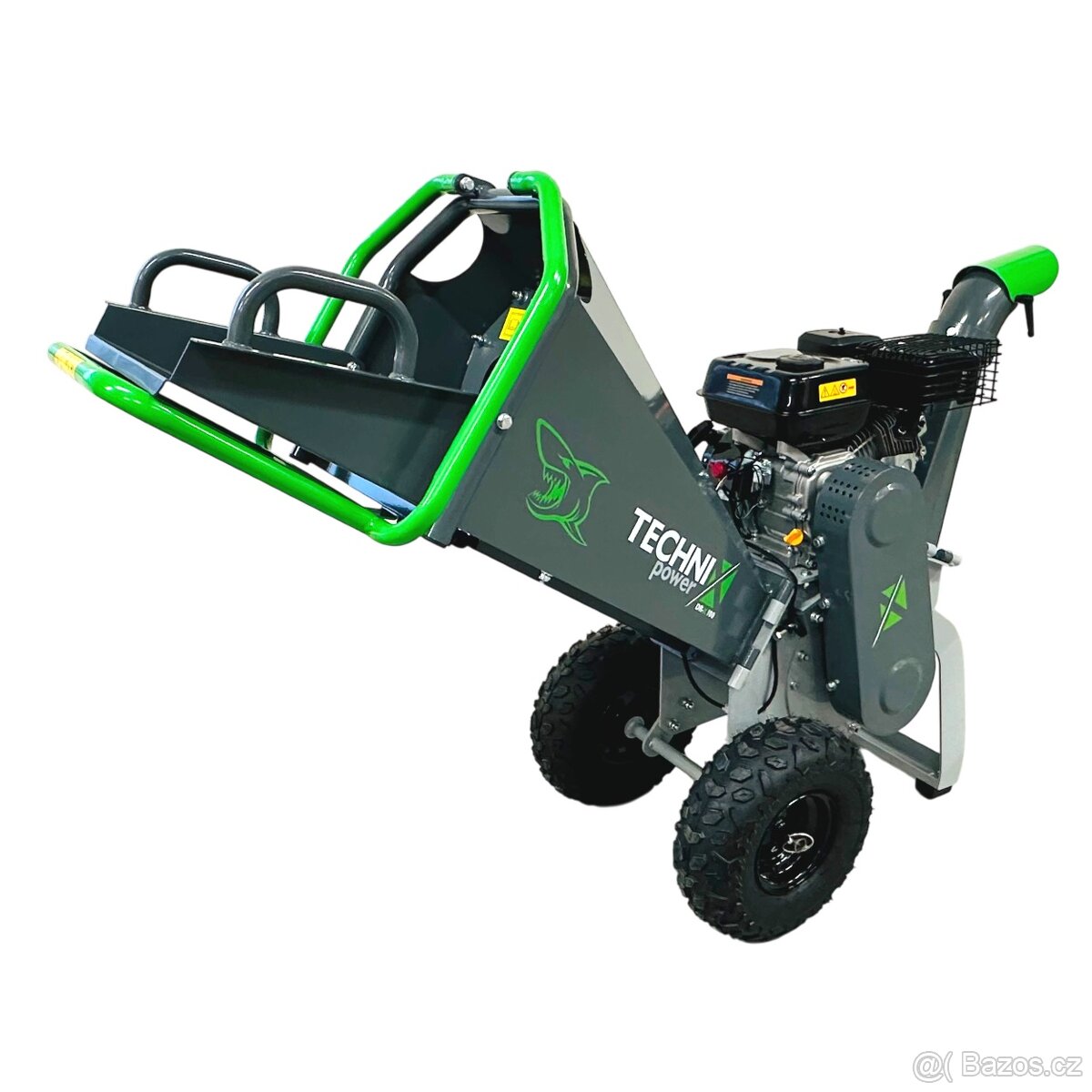 Benzínový drtič větví do 10 cm -TECHNIX DR-X100 - 8