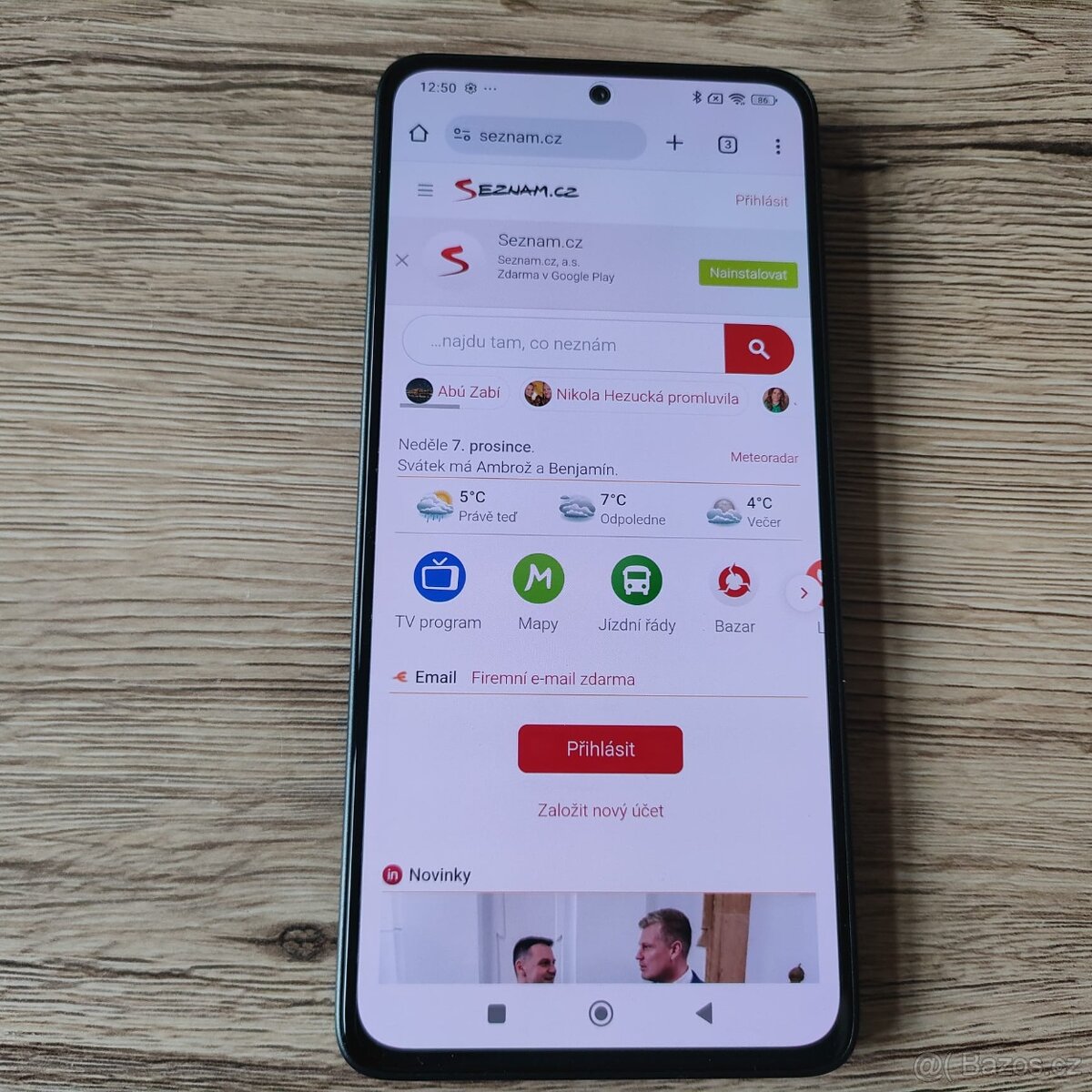 Xiaomi Redmi Note 14 5G -6.67" P-OLED 8+4GB RAM/256GB ROM - 8