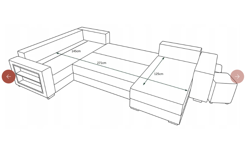 Sedací souprava - rozkládací - 8