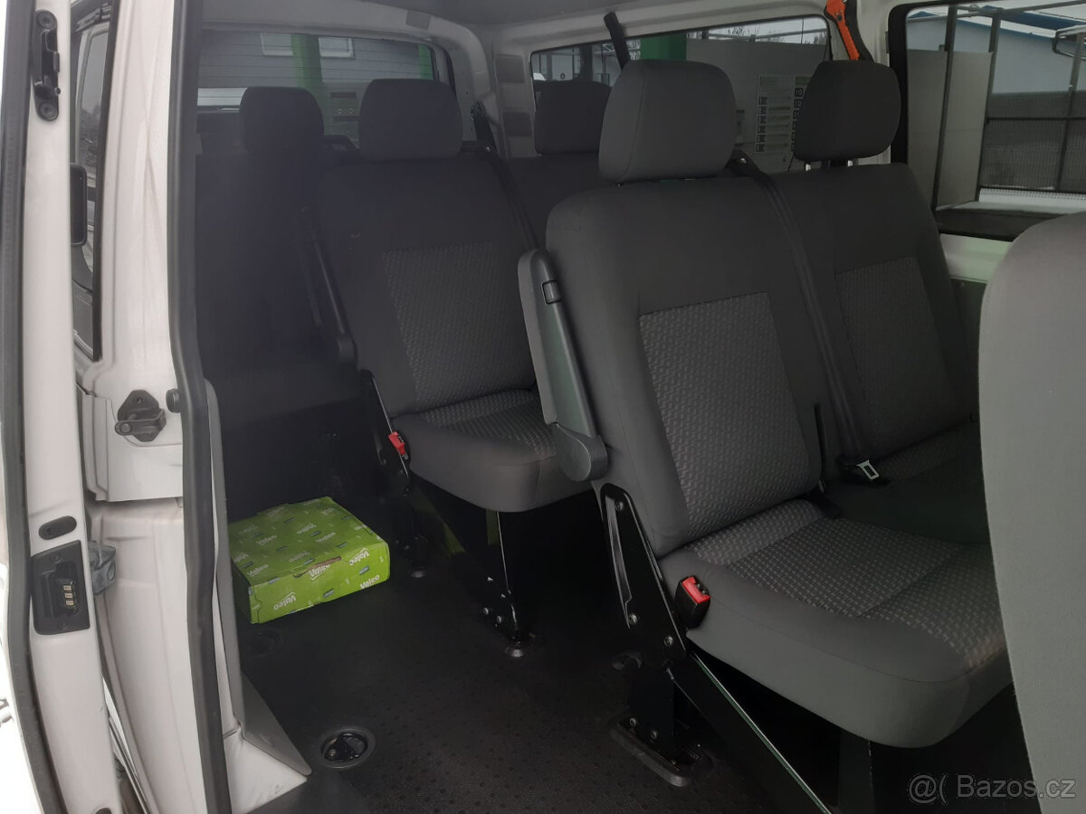 VW Transporter T5 facelift 2,0 ,soft VW 85kw, 2012, 9míst - 8