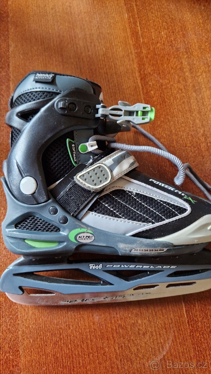 Dětské rostoucí brusle 32-36 - 8