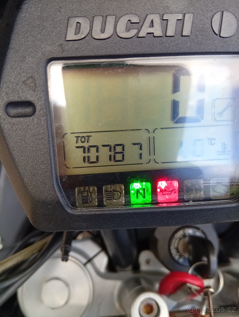 Prodám Ducati multistrada 620, rok 2008, 45 kW - 8