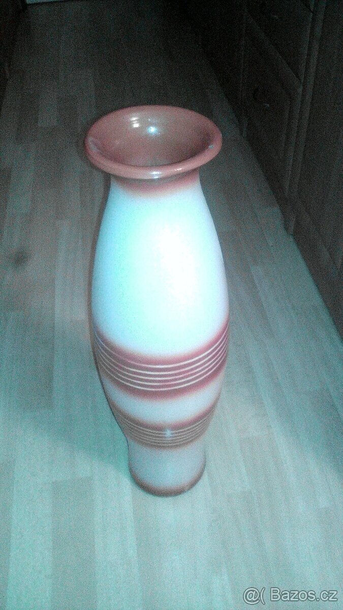 Vintage-obraz,kov.váza,dek.láhev,čaroděj,teploměr,skl.váza - 8