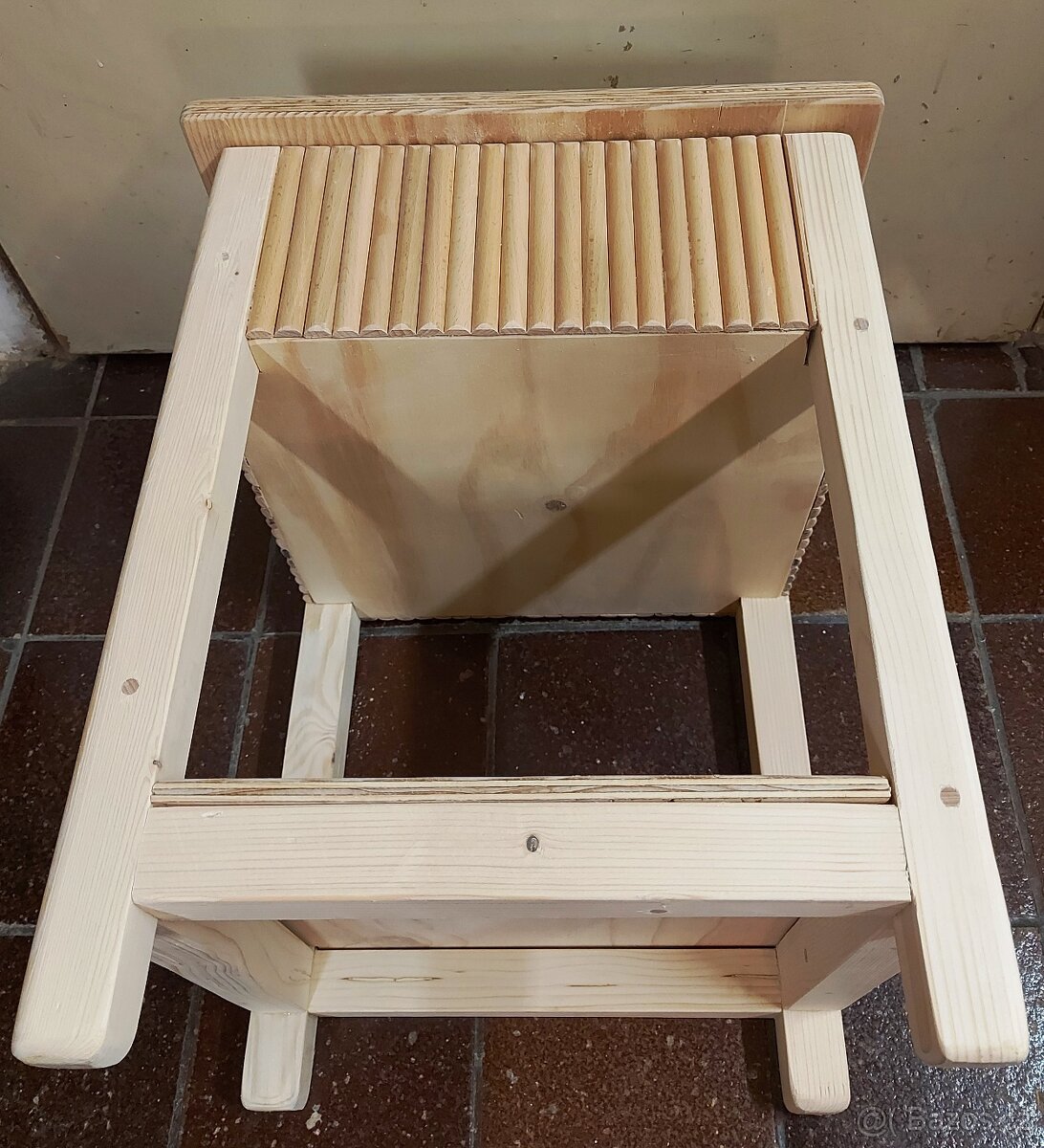 Stolička s úložným prostorem,, - 8