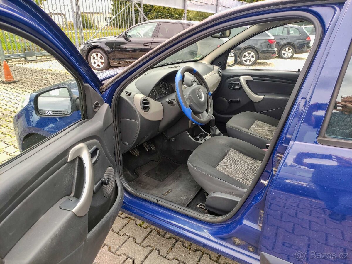 DACIA SANDERO I 1.4i,AMBIANCE,55KW,2009,SERVO,CENTRÁL,ABS. - 8