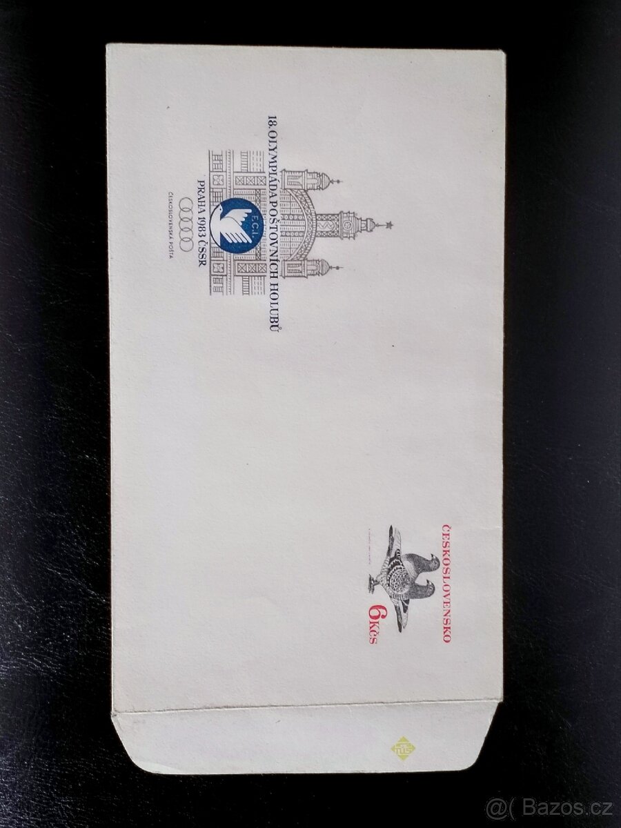 Rarita 1983 Celina "Olympiáda holubů" (Chybotisk) + soub - 8