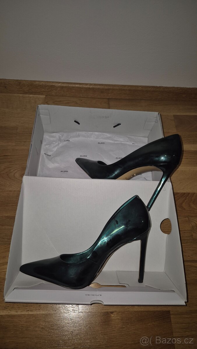 Zelené lodičky ALDO - 8