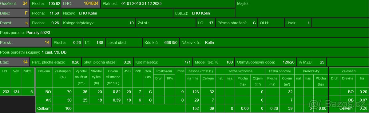 Prodej lesního pozemku k.ú. Kolín - 8