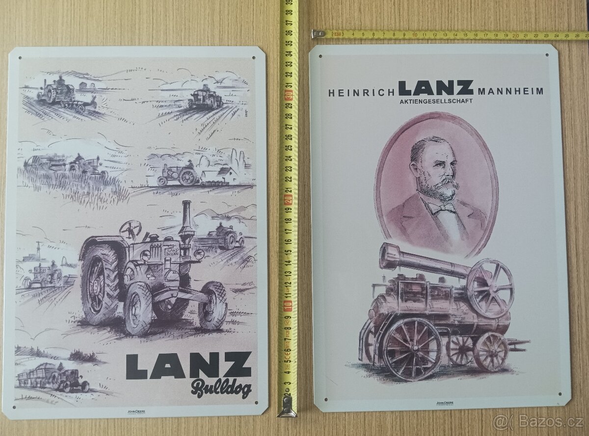 cedule John Deere a Lanz - 8