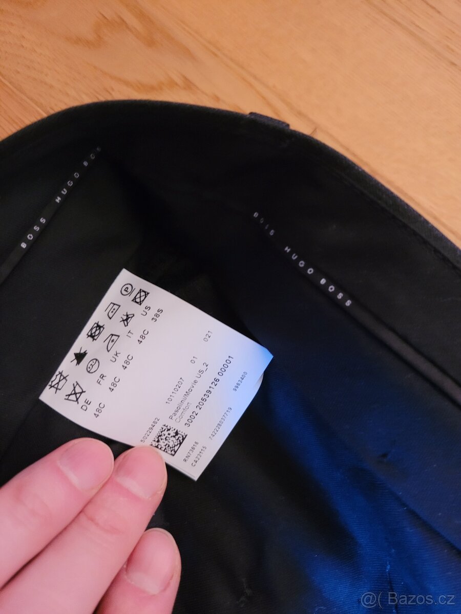 Pánský vintage oblek Hugo Boss - Super 100 - 8