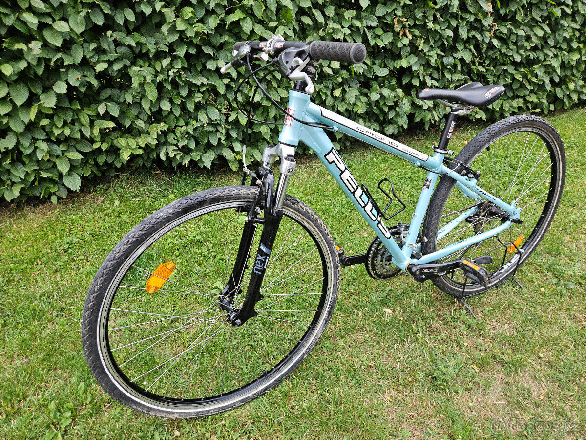 Krosové hliníkové kolo PELLS, rám S - 8