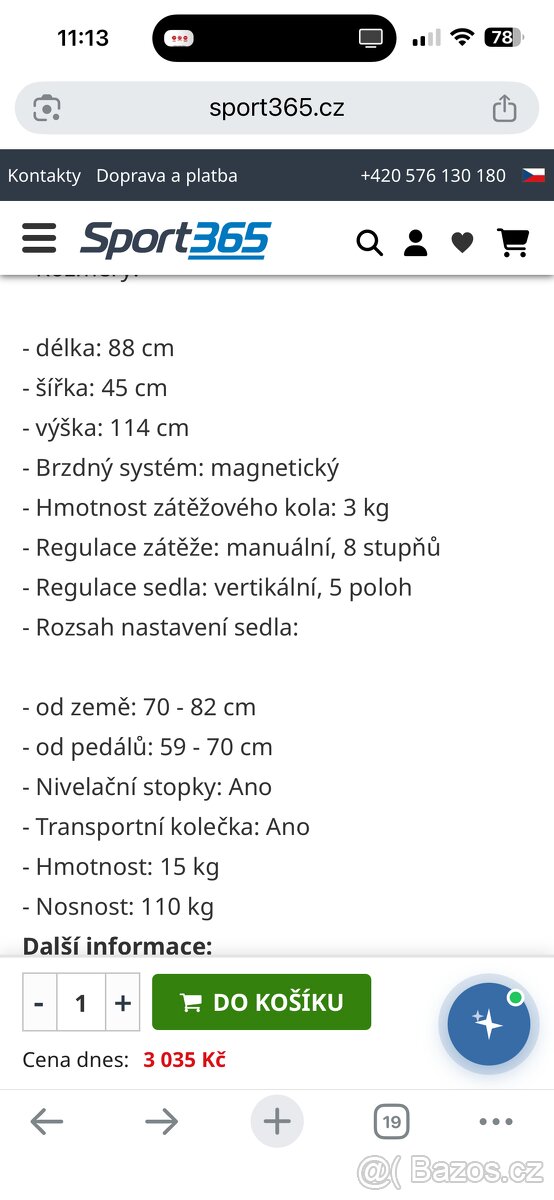 Magnetický rotoped HMS - 8
