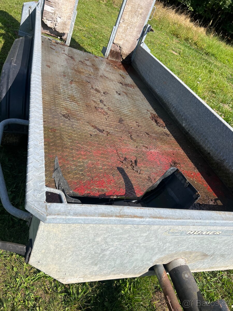 Vlek podval na bagr Unc nosnost 3 tuny - 8