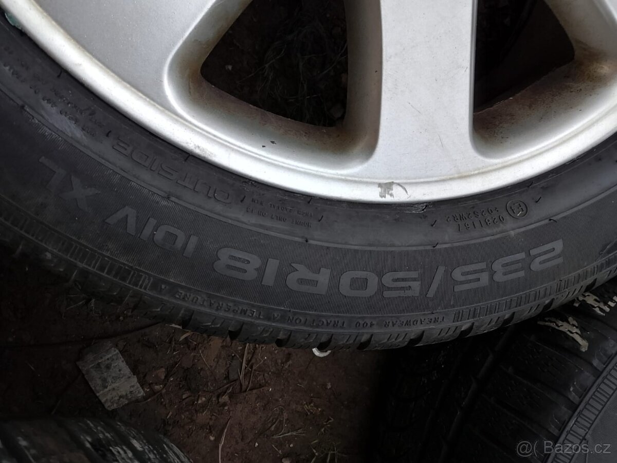 ALU VW Phaeton + zimní 235/50/18 Nokian - 8