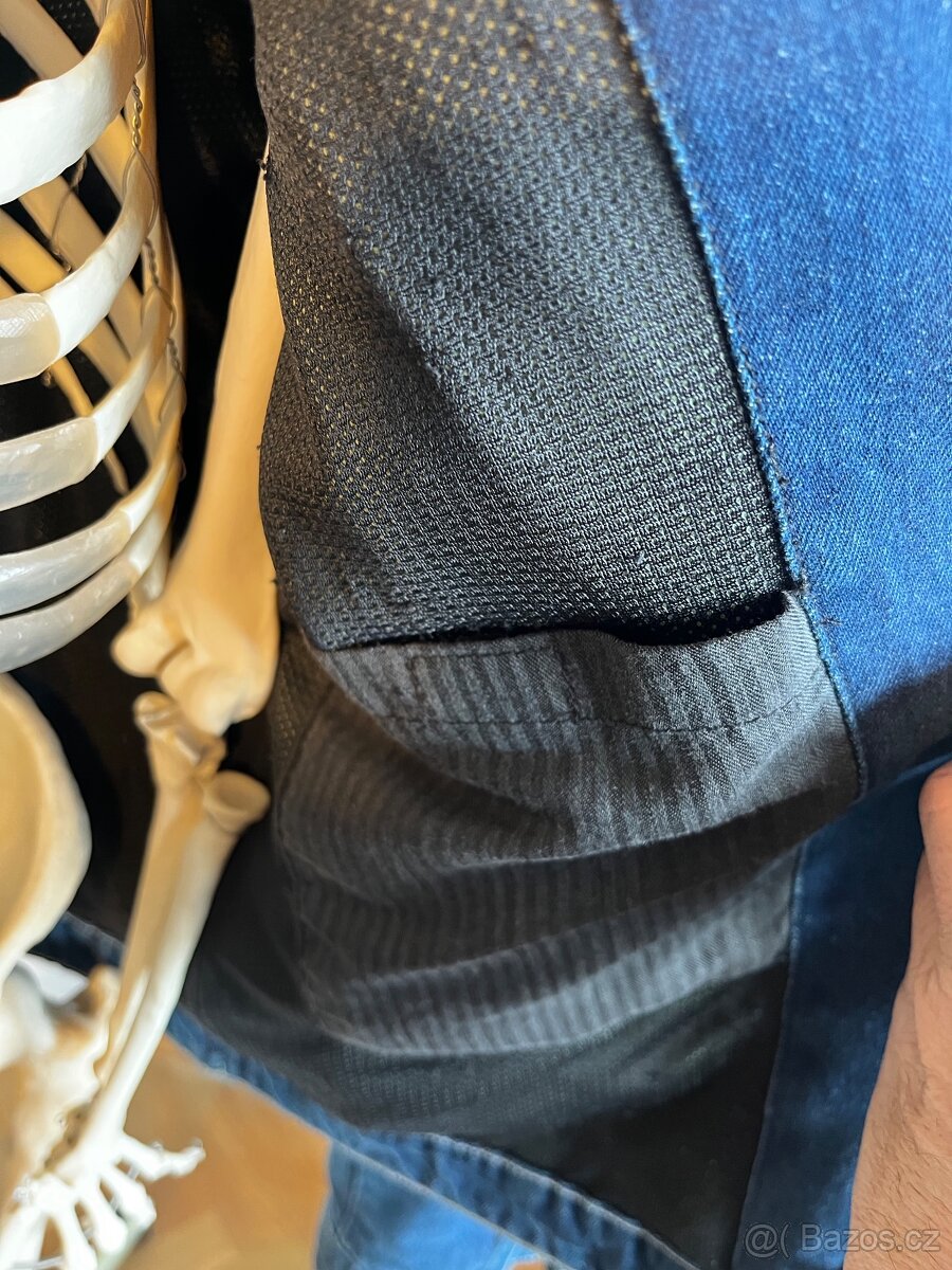 Džínová bunda caffé racer bobber vel. M - 8