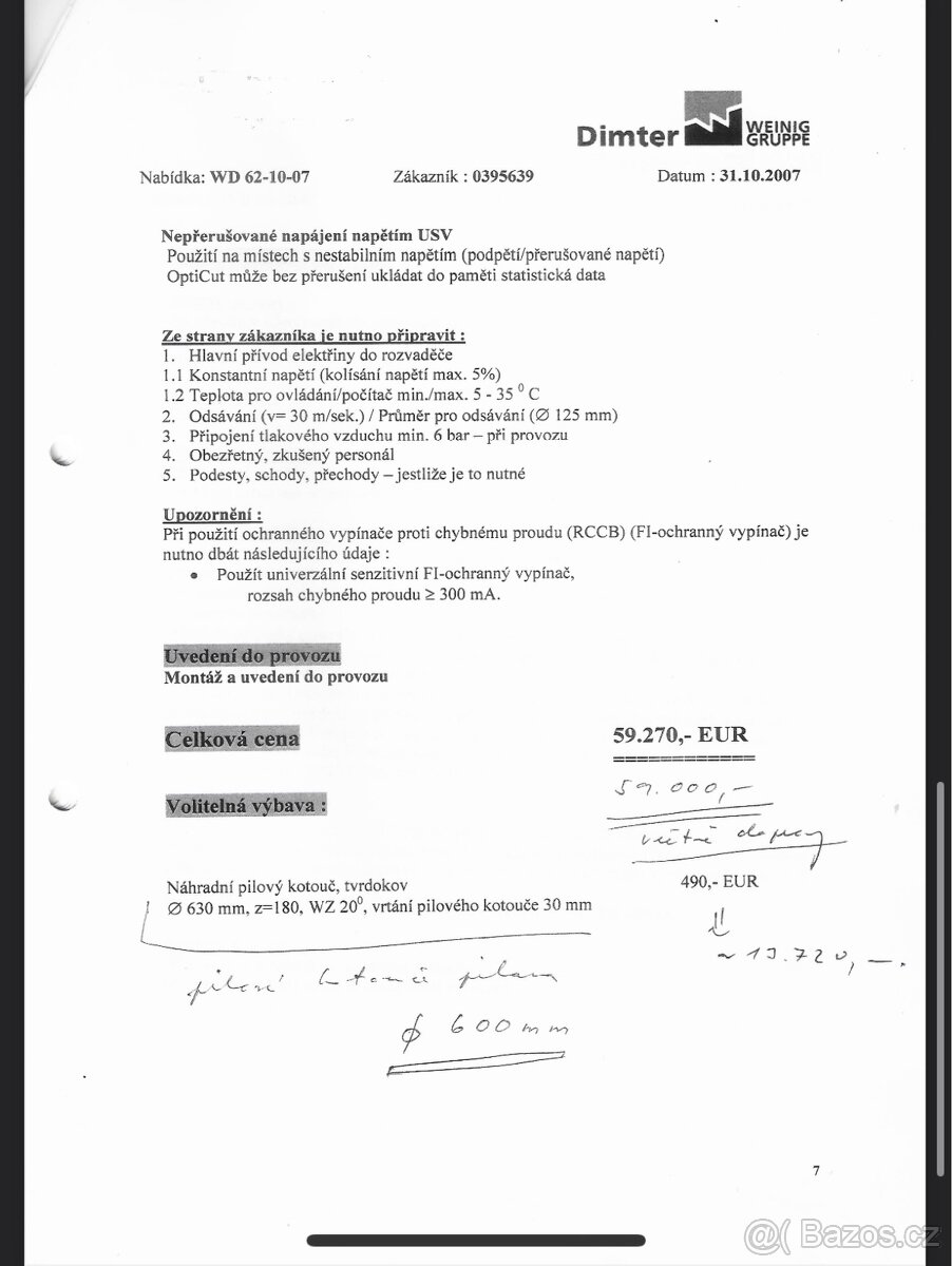Optimalizační pila weinig dimter - 8