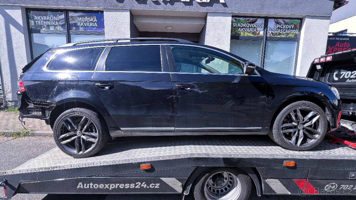 Vůz na náhradní díly VW Passat B7 kombi 2014 CFGC PQK LC9X - 8
