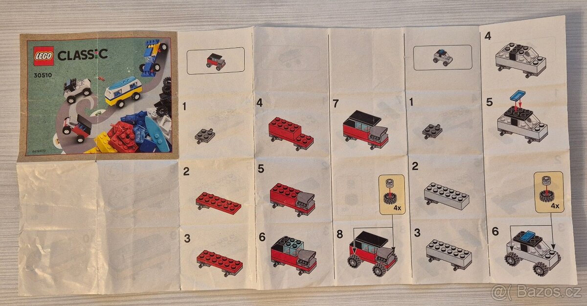 30510 LEGO Classic - 90 let aut - 8