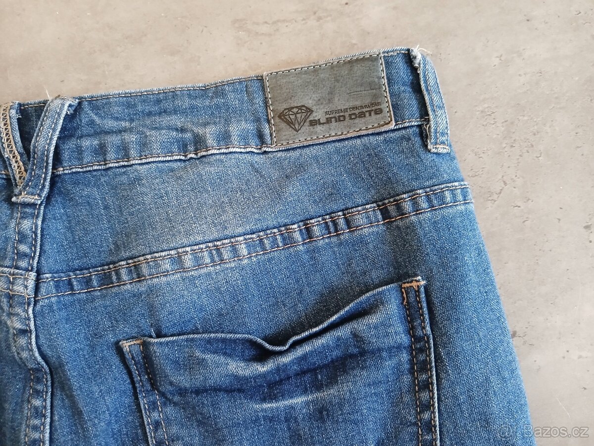 Pružné dámské džíny Blind Date vel.30/32 - 8