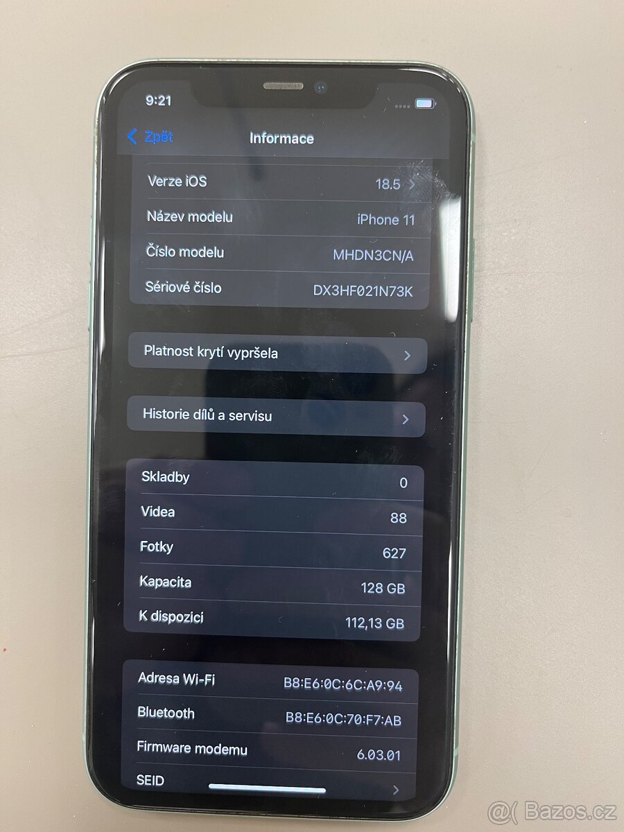 IPhone 11 - 128GB - 8