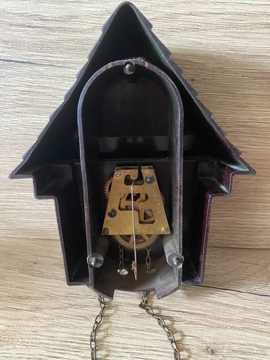 hodiny prim starém hodiny prim chaloupka kukačky - 8