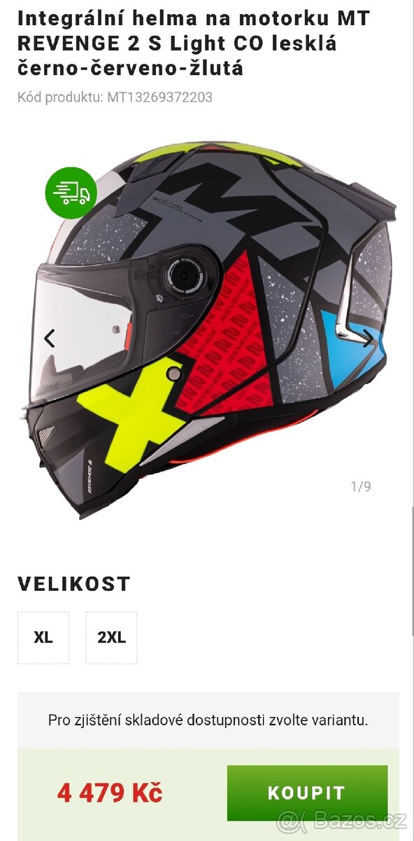 Helma MT Revenge 2 vel. L - 8