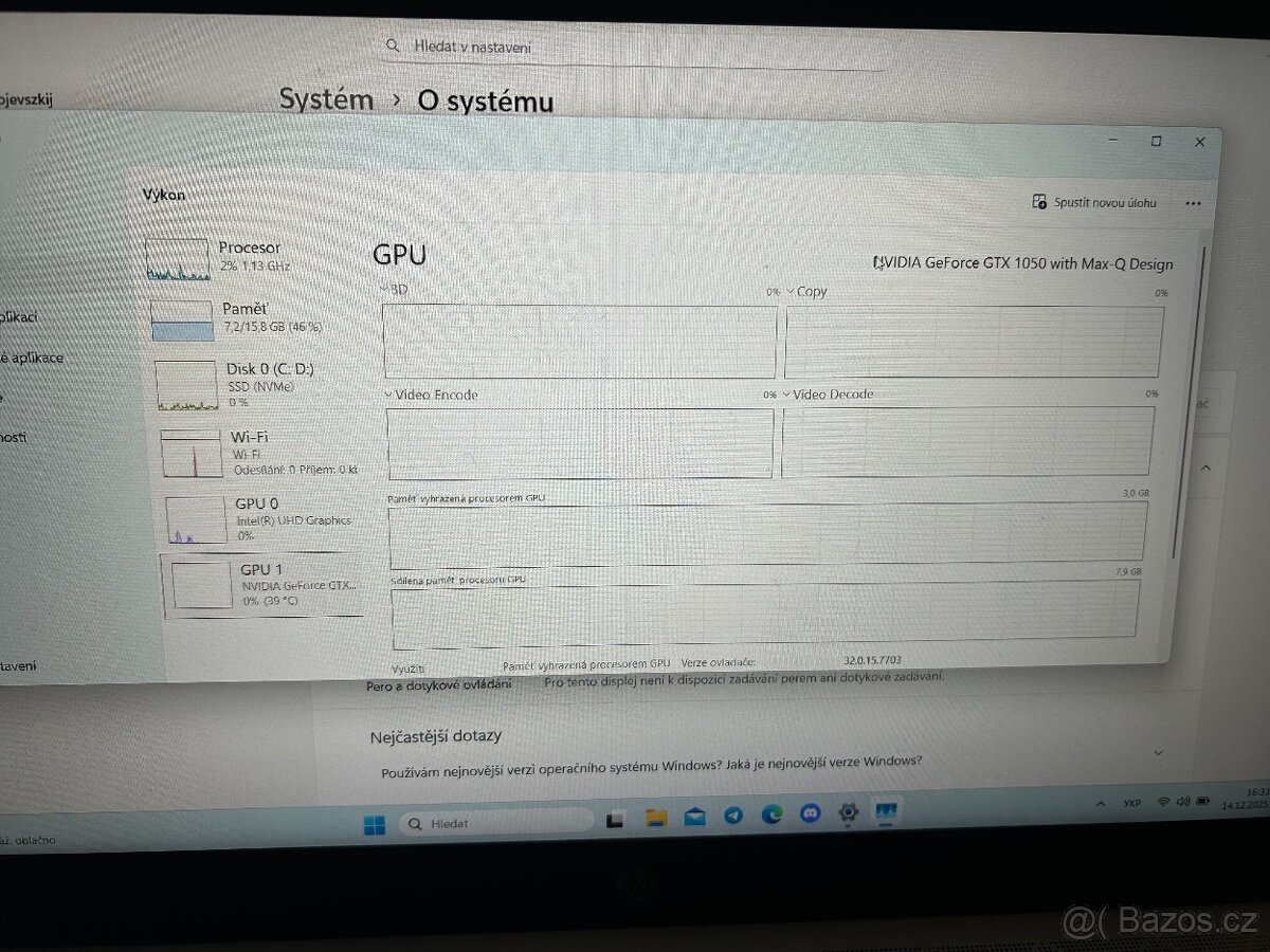 HP Pavilion 15 – výkonný notebook s dedikovanou grafikou - 8