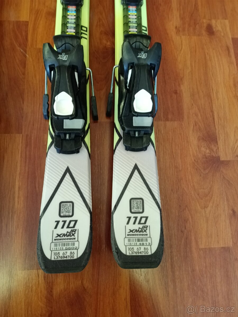 Dětské carvingové lyže Salomon X Max Je 110 cm - 8