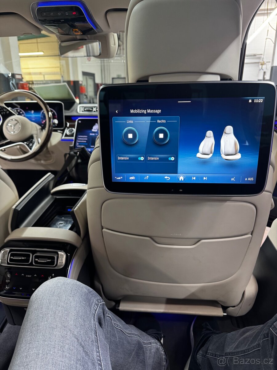 Mercedes S 450d long, 4 matic, natáčecí zadní náprava - 8