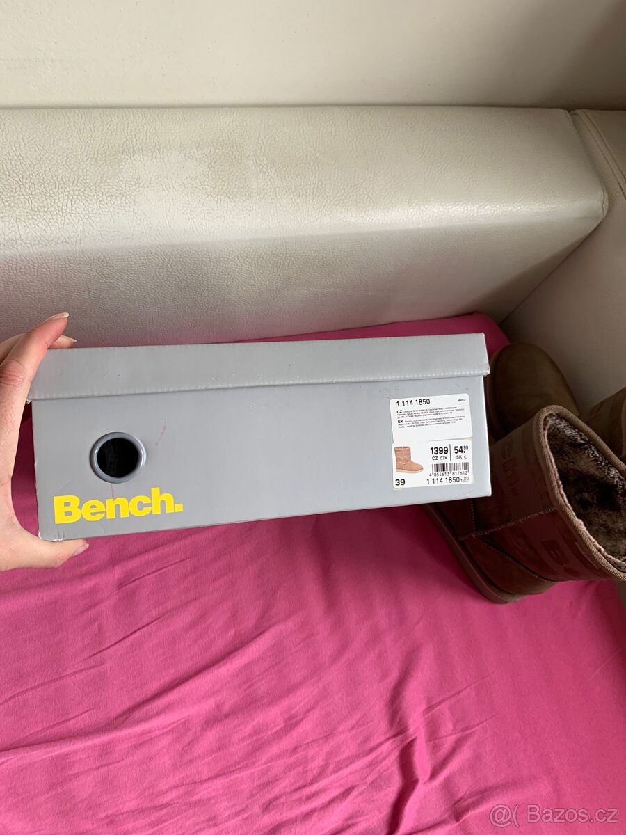 Nádherné zimní boty/ sněhule Bench nové - 8