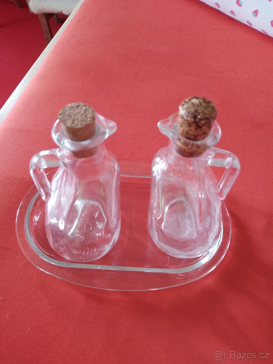 vintage termoska,vintage skleněná váza,vintage miska-sklo - 8
