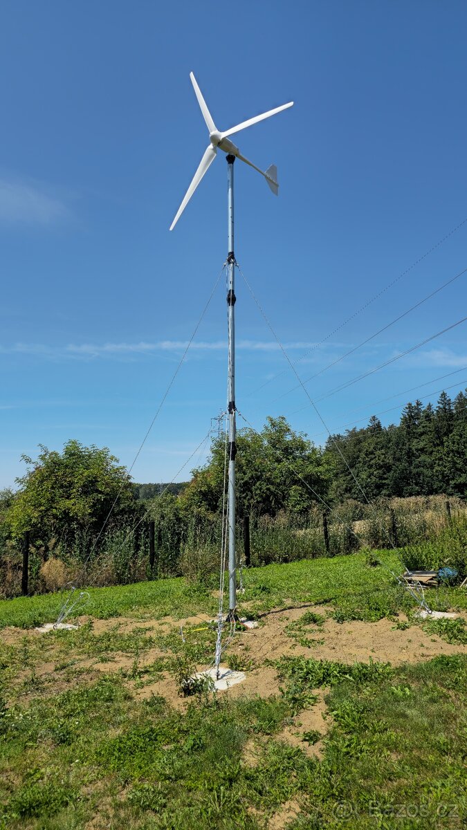 Větrný a fotovoltaický MPPT regulátor nabíjení 3000 W, 48V - 8