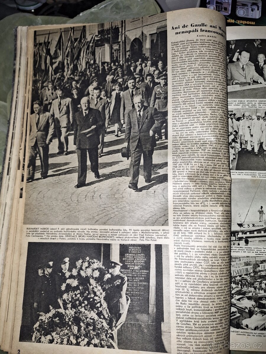 Staré vázané časopisy Svět v obrazech - 8