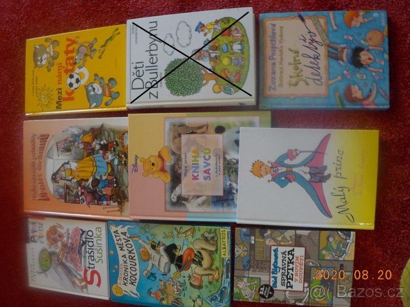 Dětské knihy pohádky i dobrodružné - 8