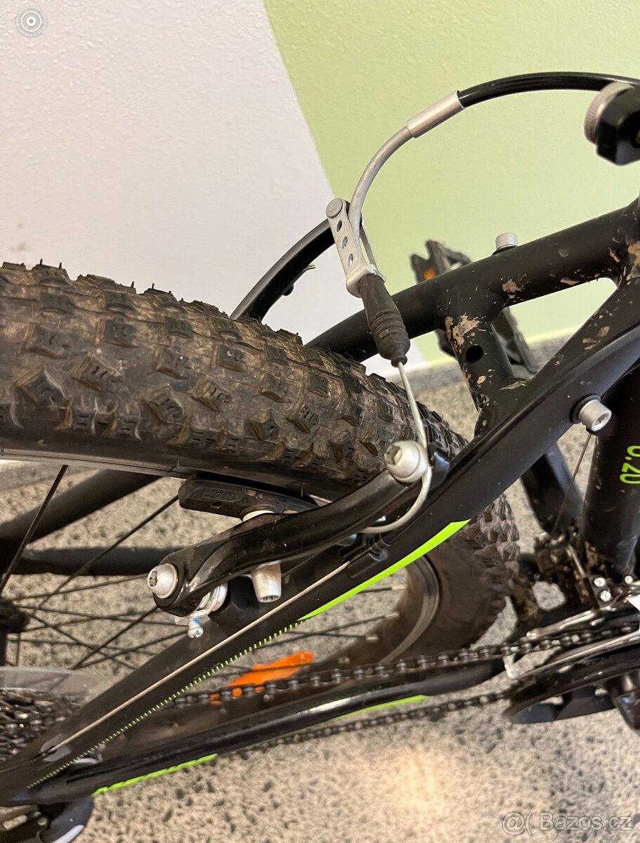 MERIDA matts 6.20 černo zelené Junior 16” - 8