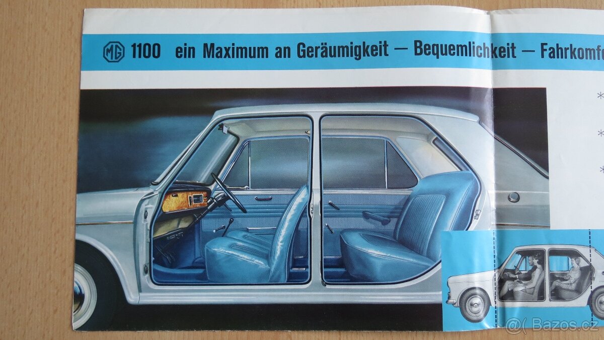 Prospekty Hillman, Ford Anglia, Austin, Morris, MG. - 8