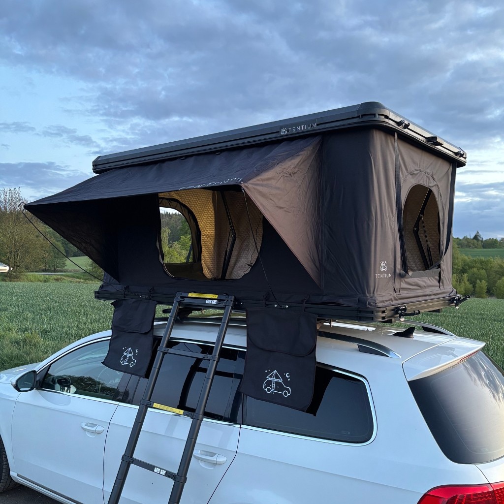 Prémiový hliníkový autostan TENTIUM 3 osoby 🏕️ - 8