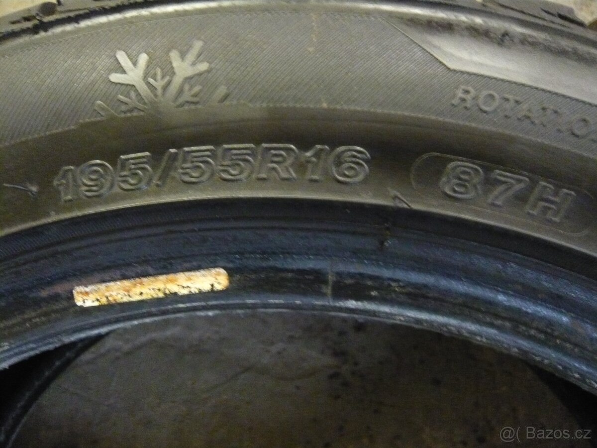Zimní Pneu 195/55/16, 195-55-16, 195 55 16. - - 8