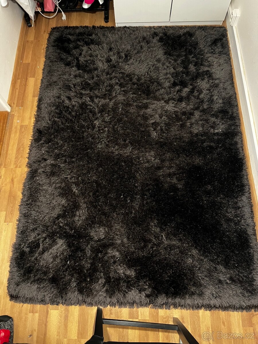 koberec vysoky vlas trpytky - 8