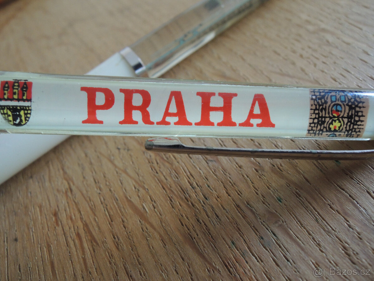 Retro propisky Spartakiáda svlékaci 3ks retro pero - 8