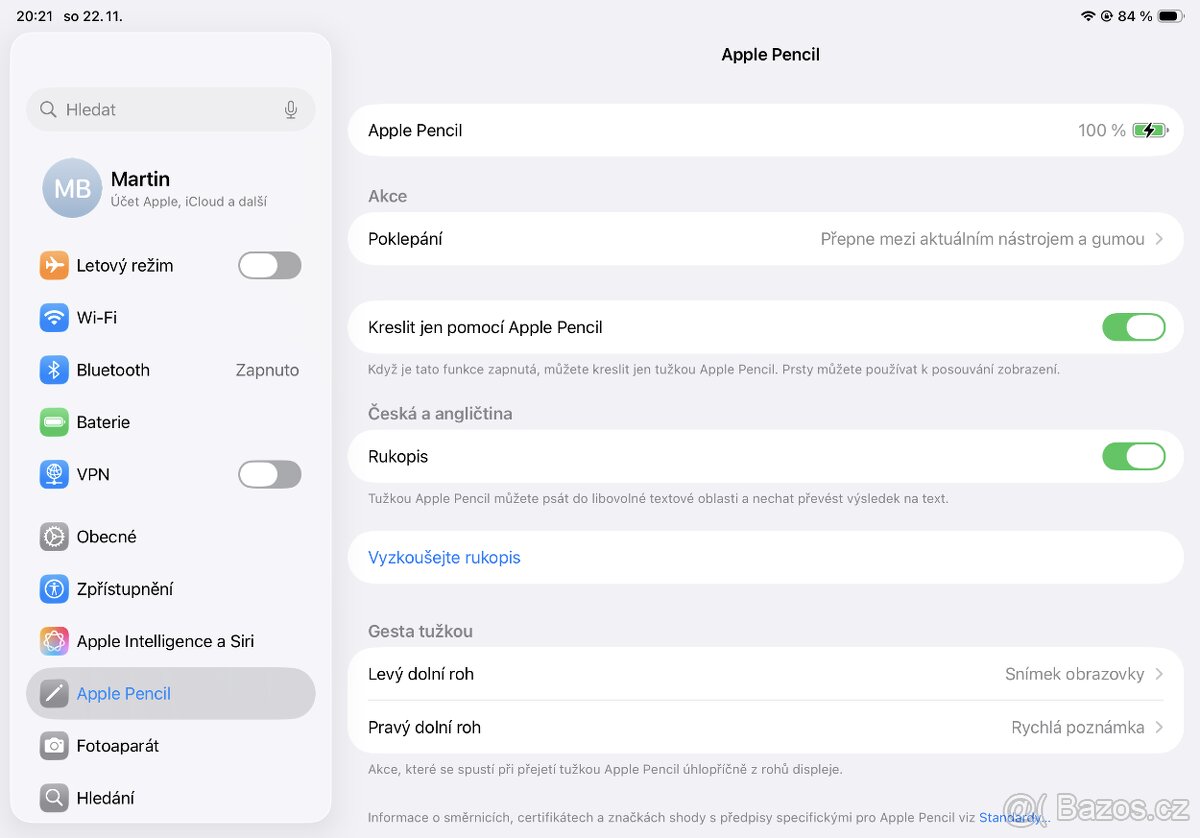 iPad Pro 11" M1 128 GB WiFi + Apple Pencil + Magic Keyboard - 8