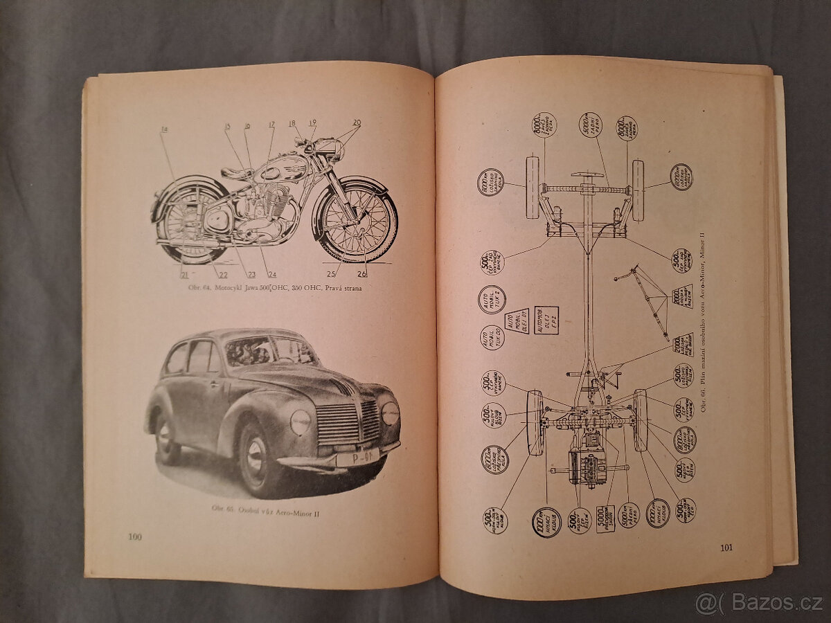 Škoda, Praga, Ford, Fiat, ZIL originální katalogy a příručky - 8