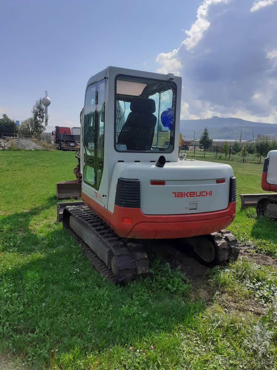 Pasovy bagr takeuchi -vymenim za tahac volvo, traktorbager - 8