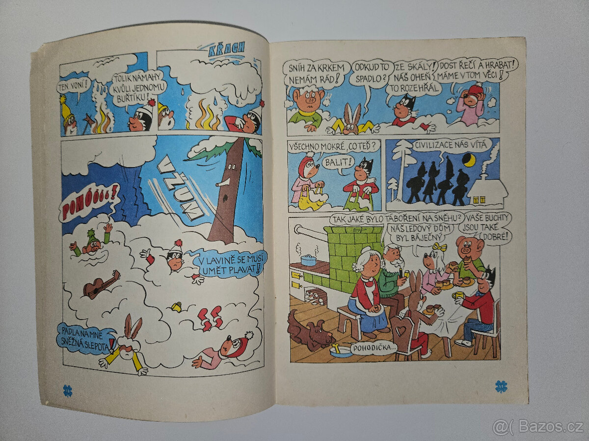 Čtyřlístek č. 65 - Ledový dům - Original - NELUŠTĚNÝ - 8