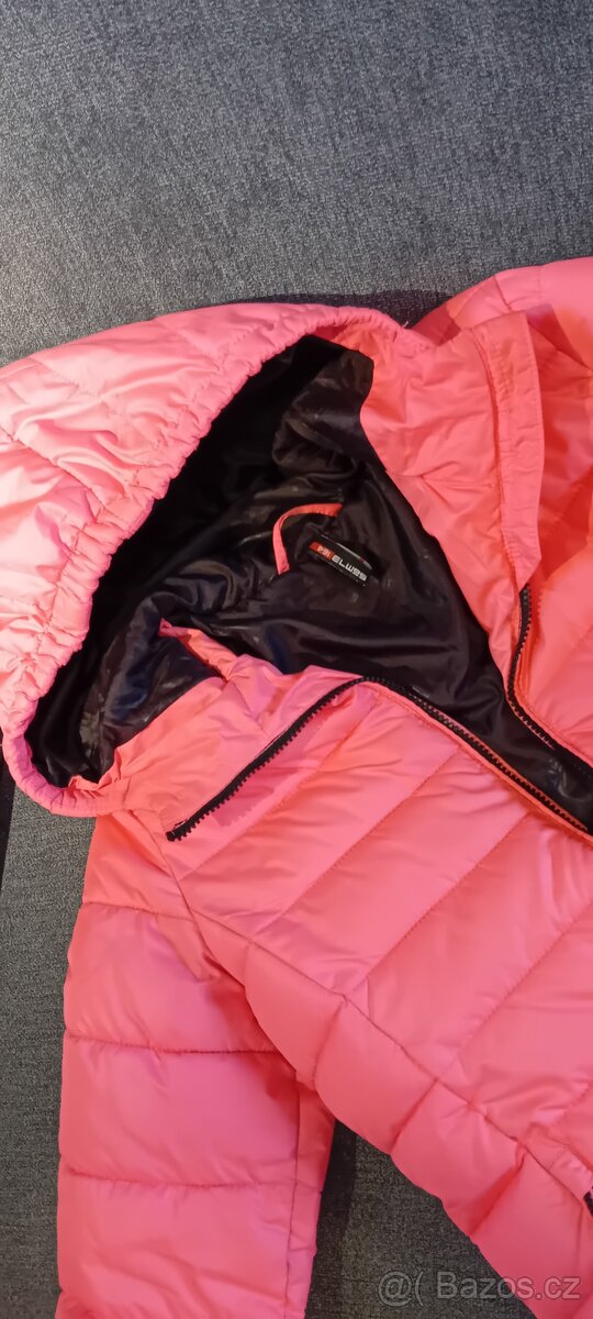Zánovní divčí/dámská zimní prošívaná bunda SAM vel.164 - 8