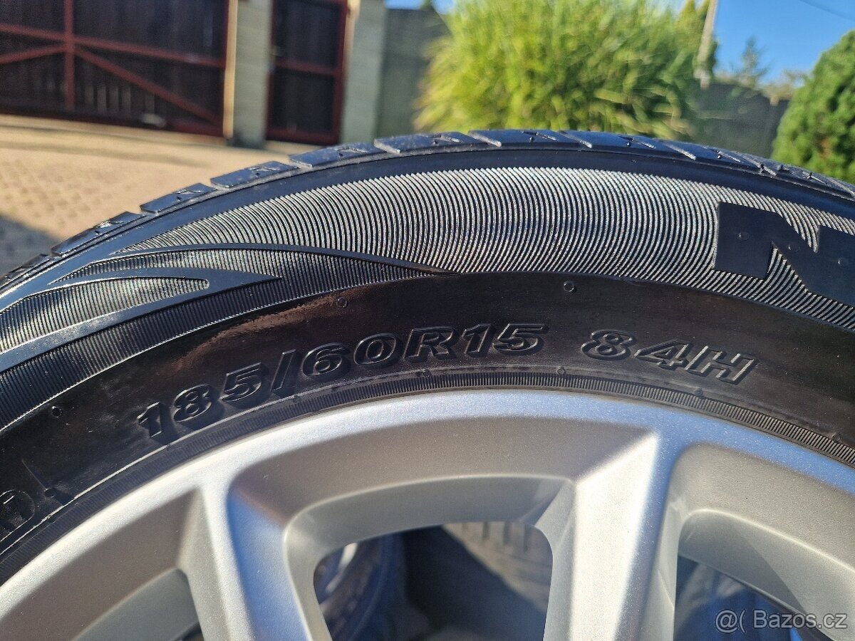 Letní originál sada 5x100 r15 185/60 r15 - 8