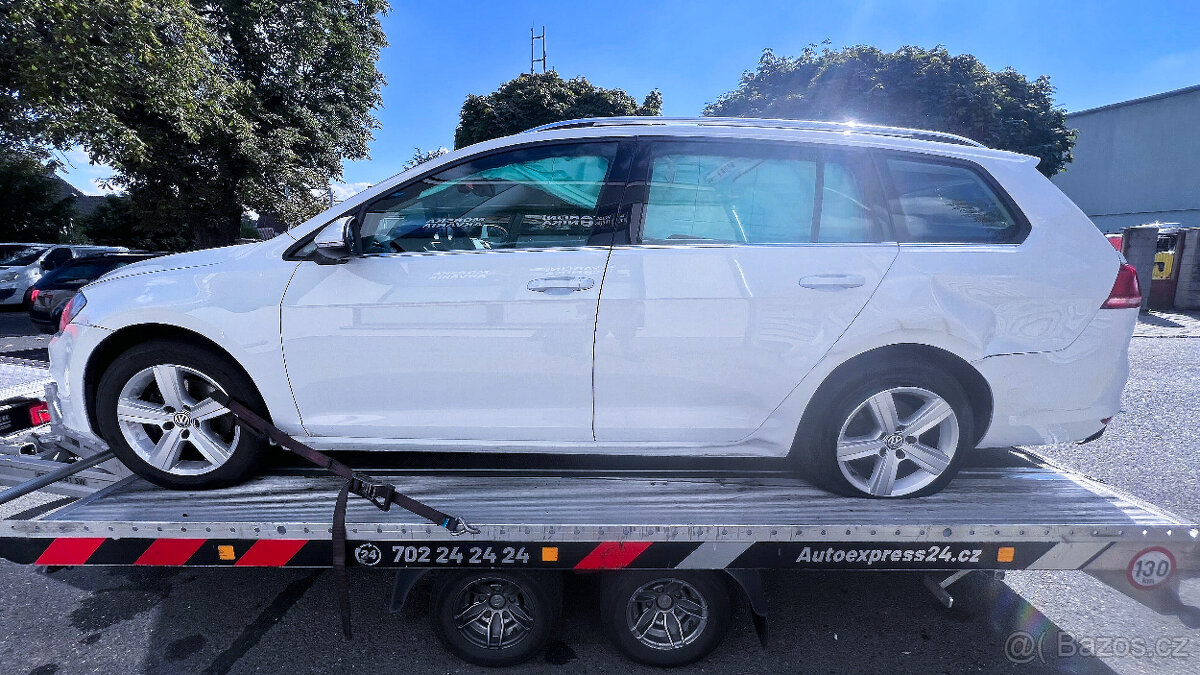 Vůz na náhradní díly VW Golf 7 kombi 2014 CLHA PYS LC9A - 8