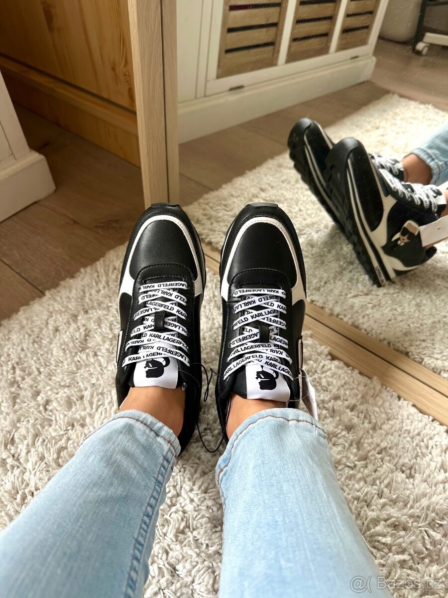 ČERNÉ TENISKY KARL LAGERFELD - 8